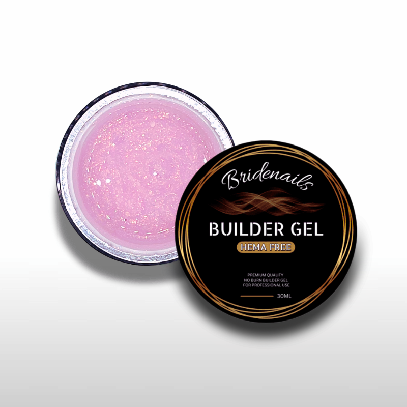 Ehitusgeel No Burn Glitter Roosa #063 30ml