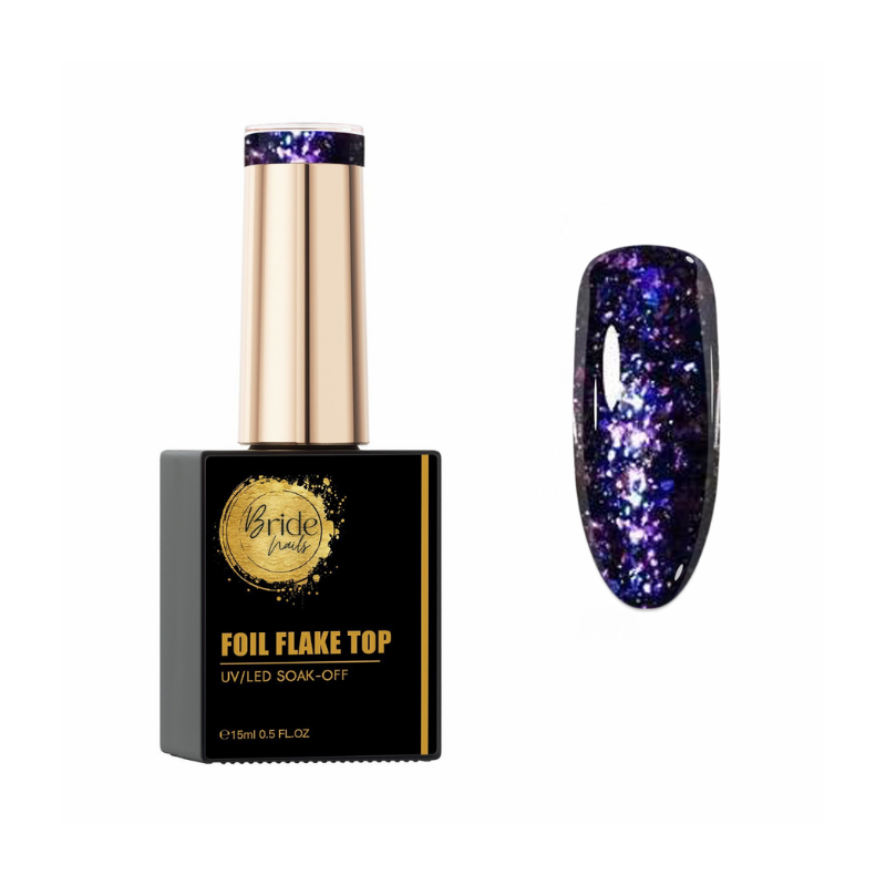 Foil Flake Pealislakk Lilla 15ml