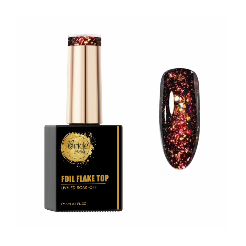 Foil Flake Pealislakk Punane 15ml