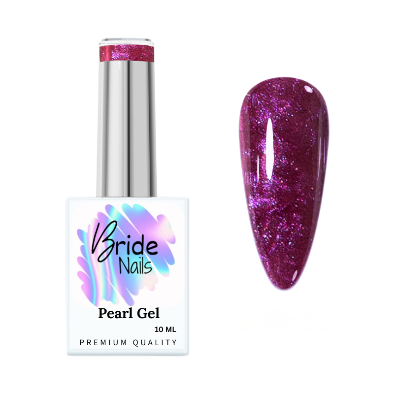 pearl gel tumepunane 21